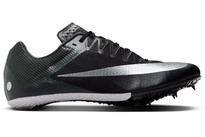 NikeUnisexZoomRivalSprintSpikeBlack-MetallicSilver